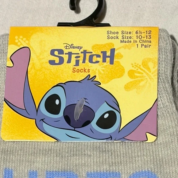 Disney Stitch Socks - Picture 2 of 6